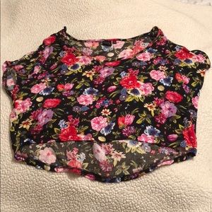 Floral, crop top